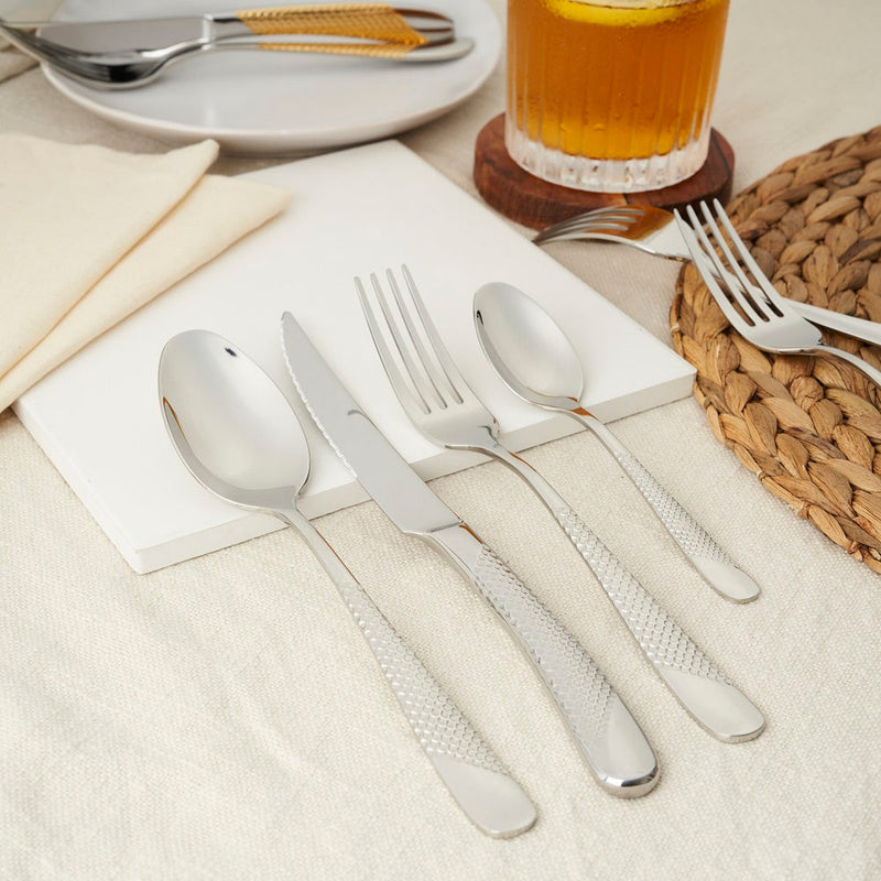 Grandeur Cutlery Set - Silver 24 piece